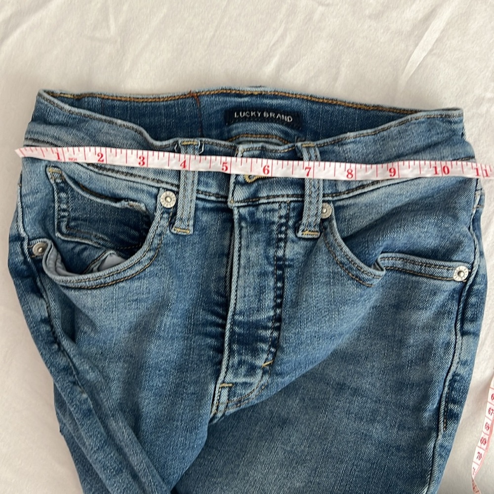 Lucky Brand Bridgette Skinny Ankle Jean Light Wash Size 25 - Picture 8 of 8